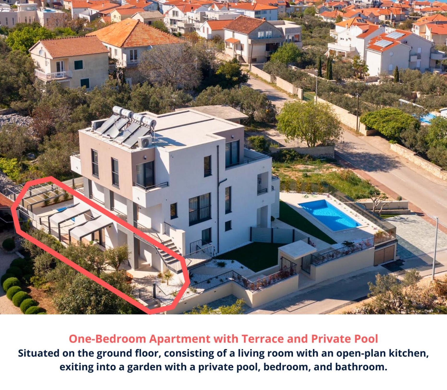 Villa Magna Luxury Apartments 穆泰尔岛 外观 照片